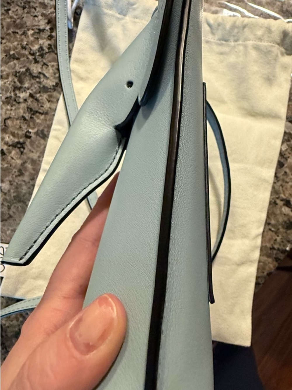 Loewe Elephant Pocket
Anagram Shoulder Bag Leather - Picture 4 of 10